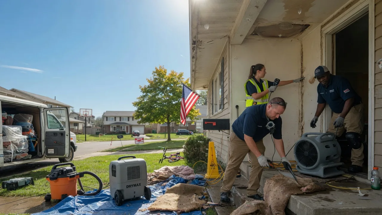 Water Damage Restoration in Webster, KY near me